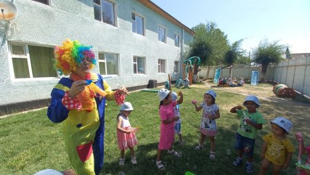 "Сабын көпіршіктер " күні ойын-сауық