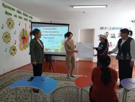 Жас аналармен тренинг